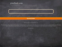 Tablet Screenshot of pixelbark.com